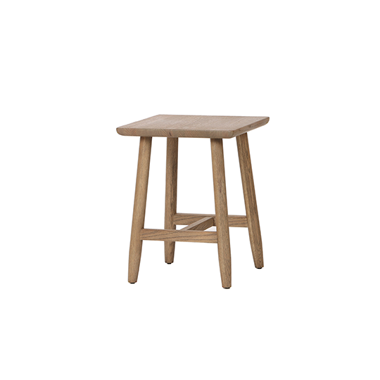 Oak Side Table/ Stool
